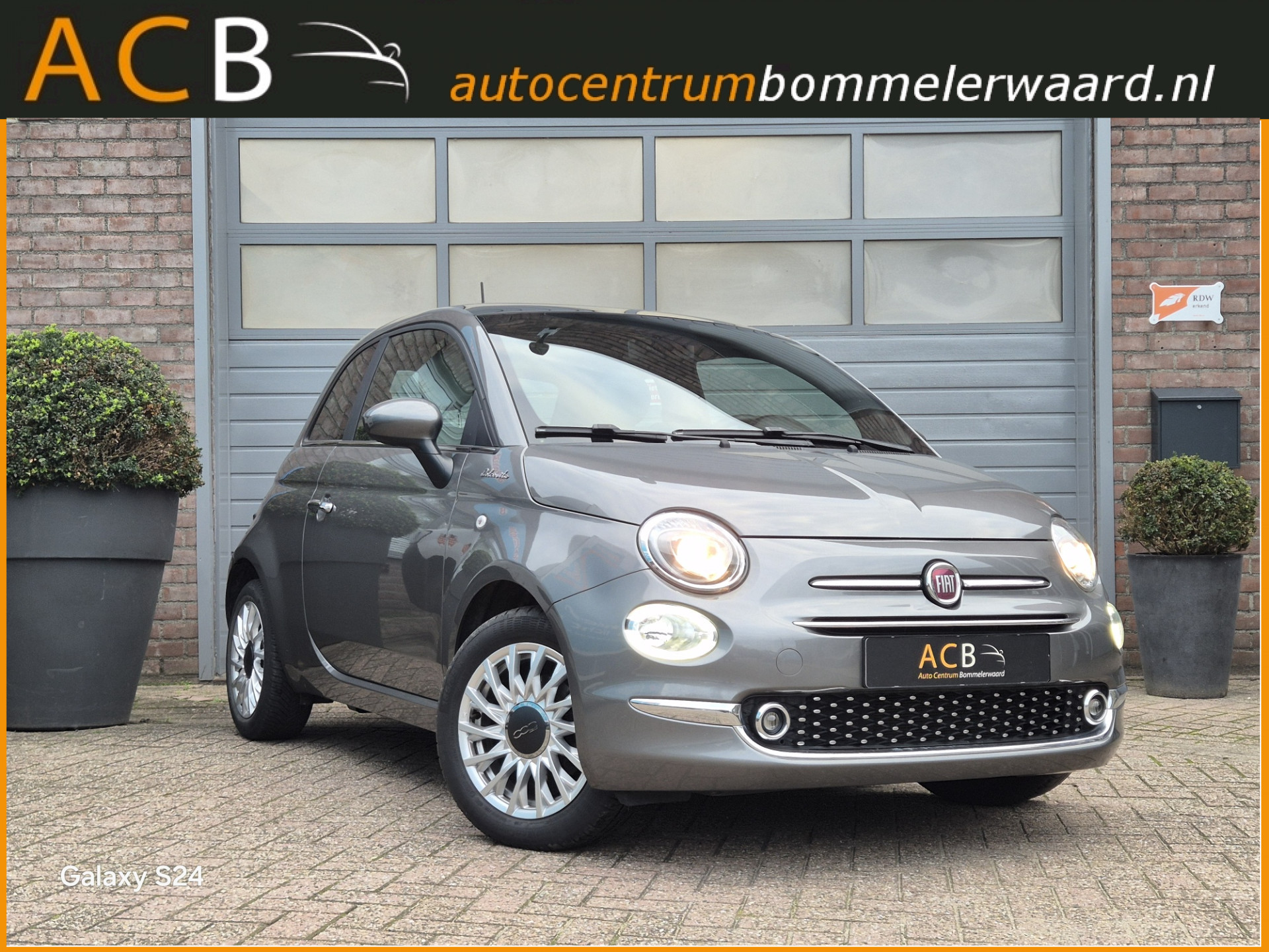 Fiat 500 Dolsevita Chroom-Line Navigatie Hybride. 48972683-0.jpg | Auto Centrum Bommelerwaard (A.C.B.) BV